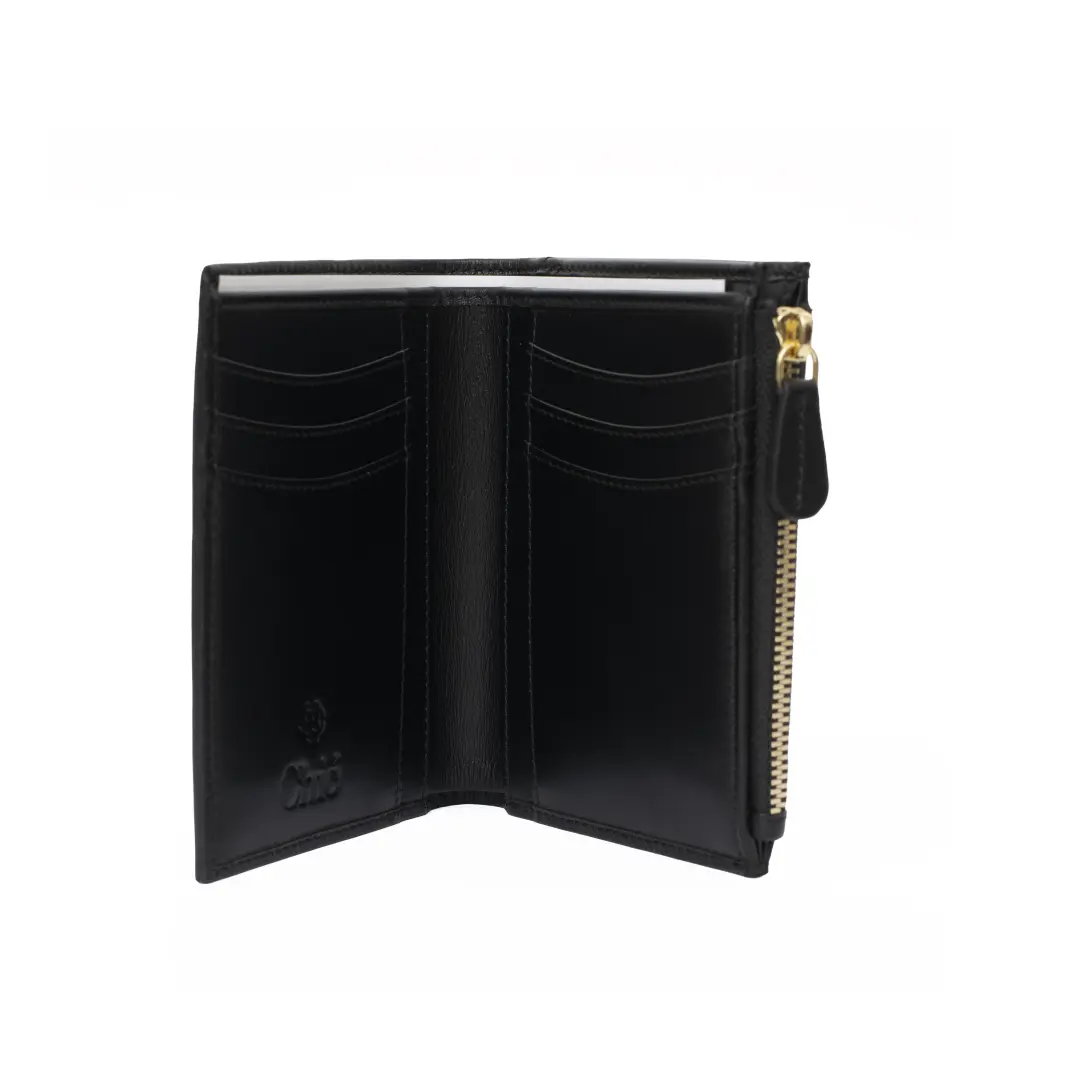 Chic Bifold Card Holder for Ladies